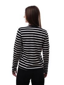 Лонгслив женский Белый/чёрный LUMO модель 699192 Фото