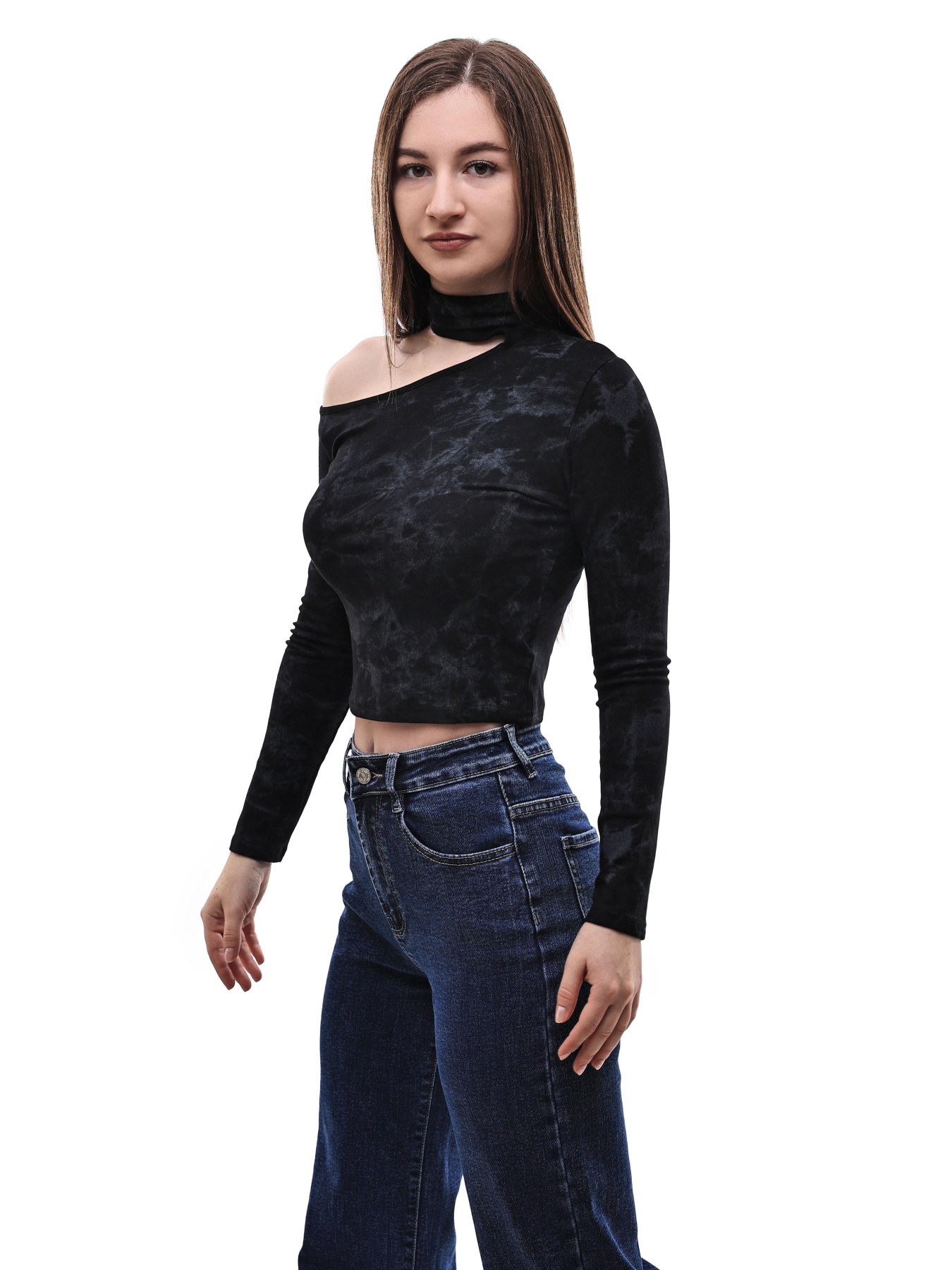 Лонгслив женский Чёрный STREAM модель 700333 Фото