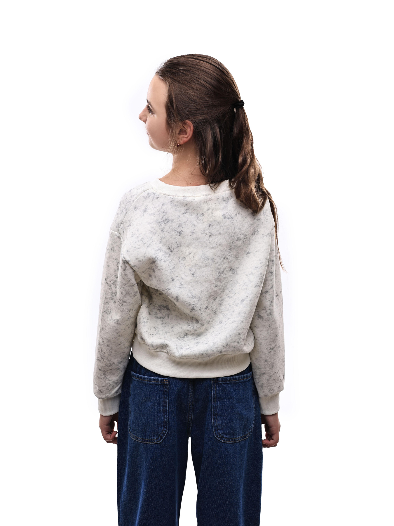 Свитшот для девочки подростка Бежевый LUMO модель 699111 Фото