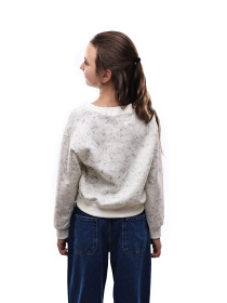 Свитшот для девочки подростка Бежевый LUMO модель 699111 Фото