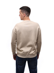 Світшот чоловічий Бежевий LUMO модель 701021 Фото