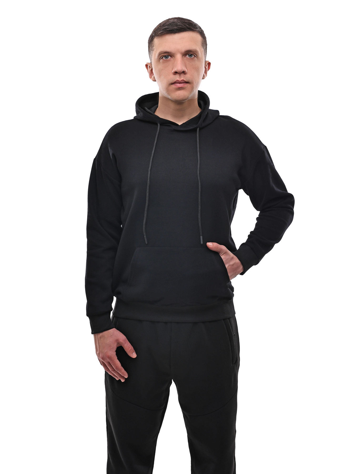 Толстовка чоловіча Чорний LUMO модель 701025 Фото