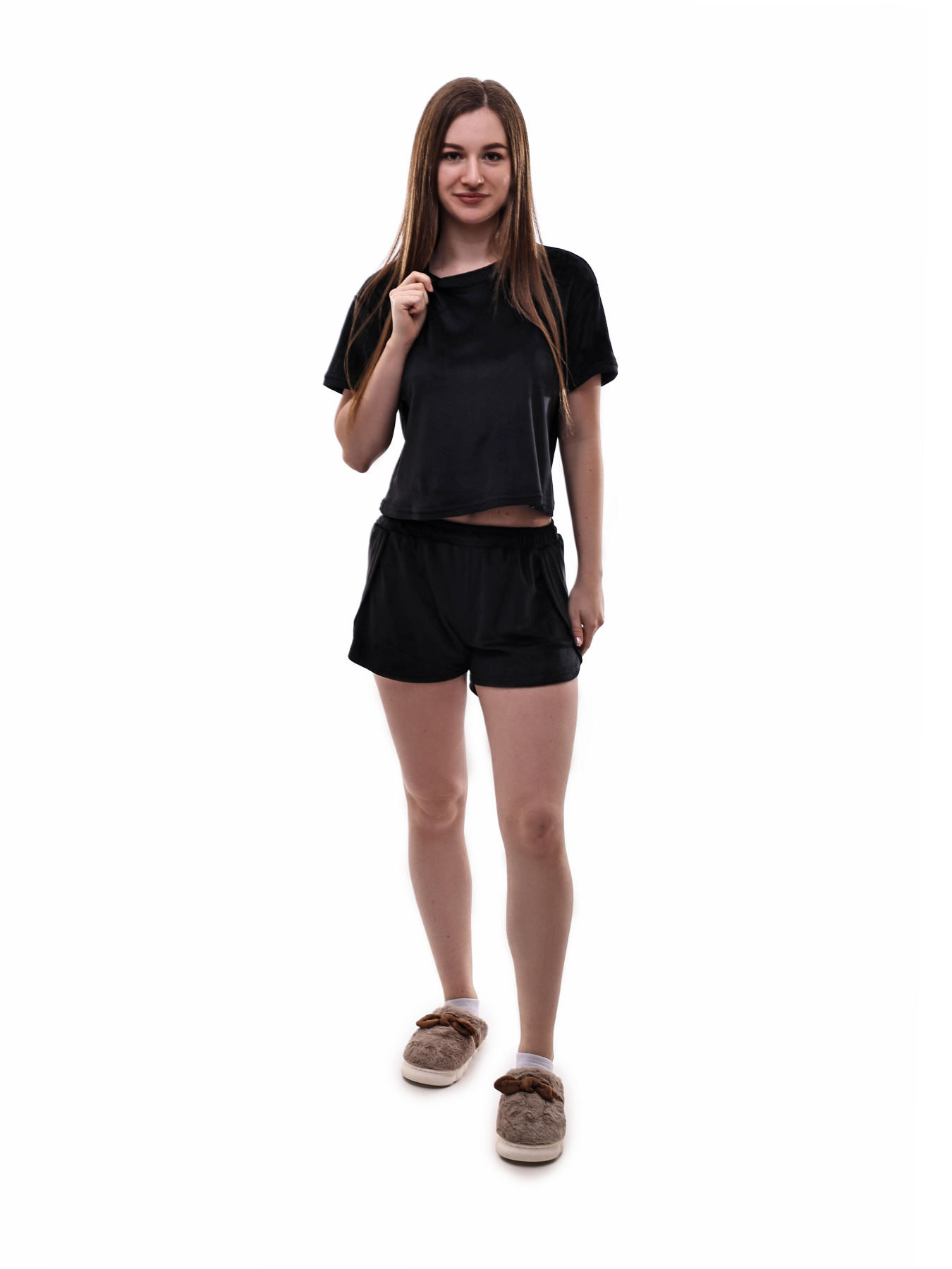 Пижама женская Чёрный LUMO модель 704013 Фото