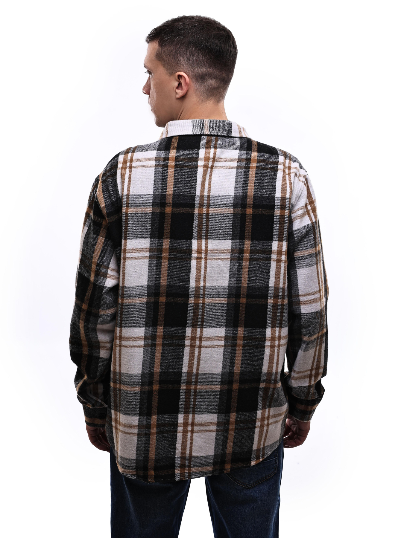 Рубашка мужская Чёрный LUMO модель 699586 Фото