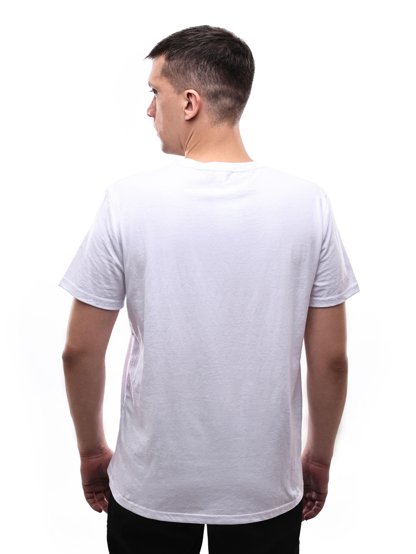 Футболка чоловіча Білий STREAM модель 701553 Фото