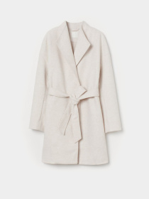 Пальто H&M модель 4561237wer_Молочный Фото
