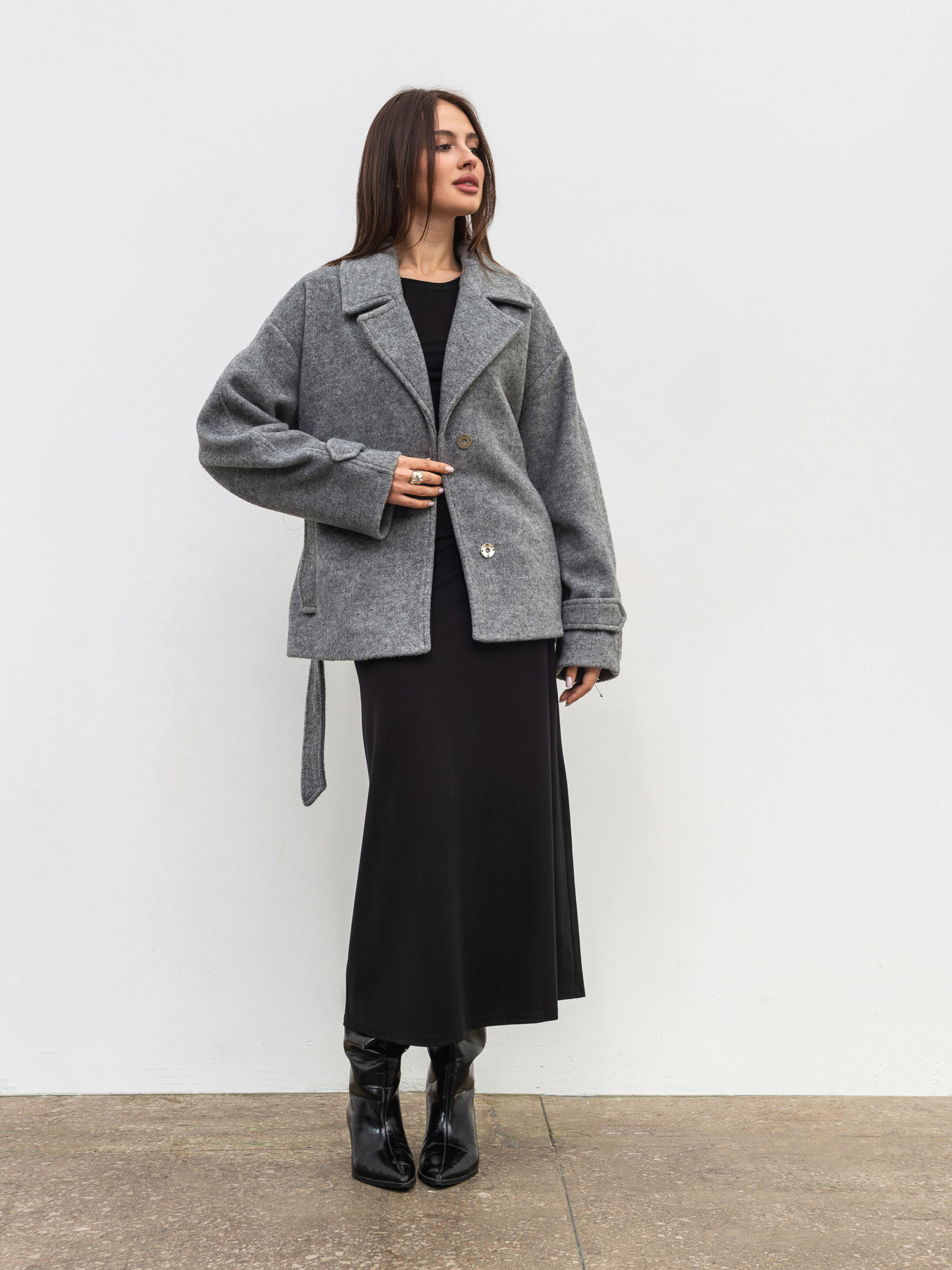 Пальто Romashka Фельт модель 208026805085 Фото