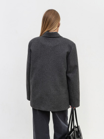 Двубортное утепленное пальто «Соул» Romashka модель 208027305081 Фото