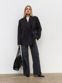 Двубортное утепленное пальто «Соул» Romashka модель 208027305101 Фото