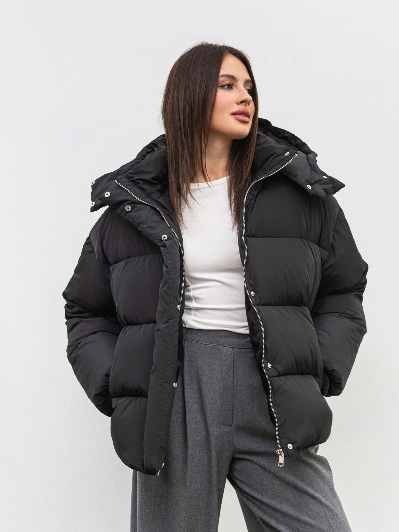 Пуховик Romashka Монблан модель 208027205101 Фото