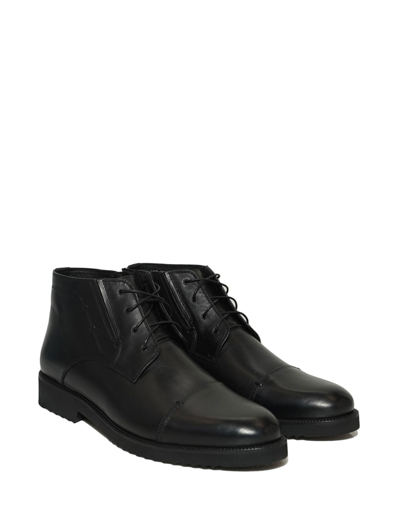 Ботинки модель 288-01FUR-black Фото