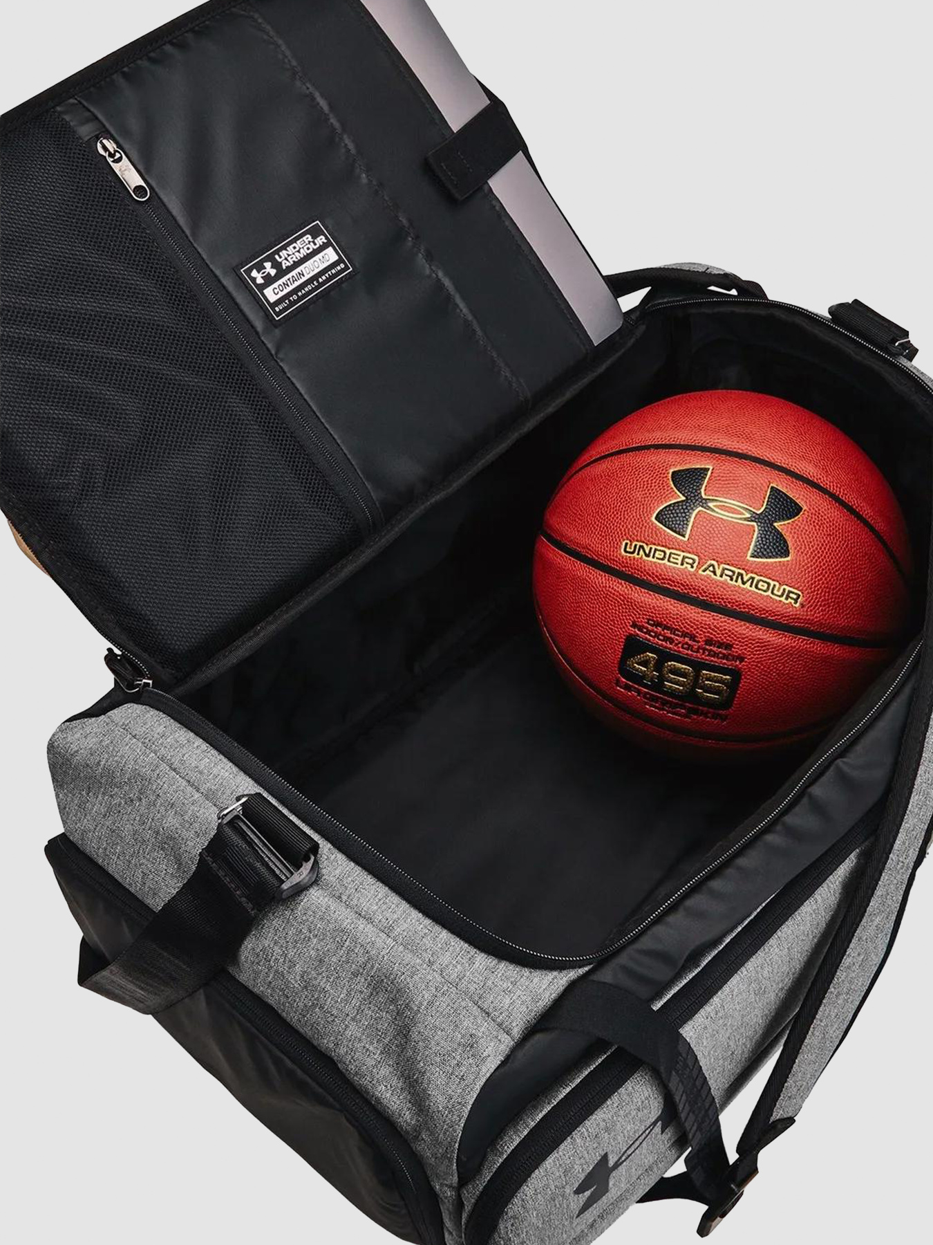 Дорожня сумка Under Armour Contain Duo Md Bp Duffle 50L модель 1381919-025 Фото