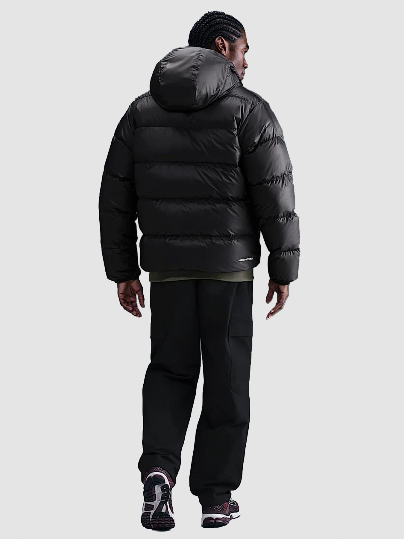 Куртка чоловіча Nike M Windrunner Stmnt Dwn Jkt Black (HQ7790-011) модель HQ7790-011 Фото