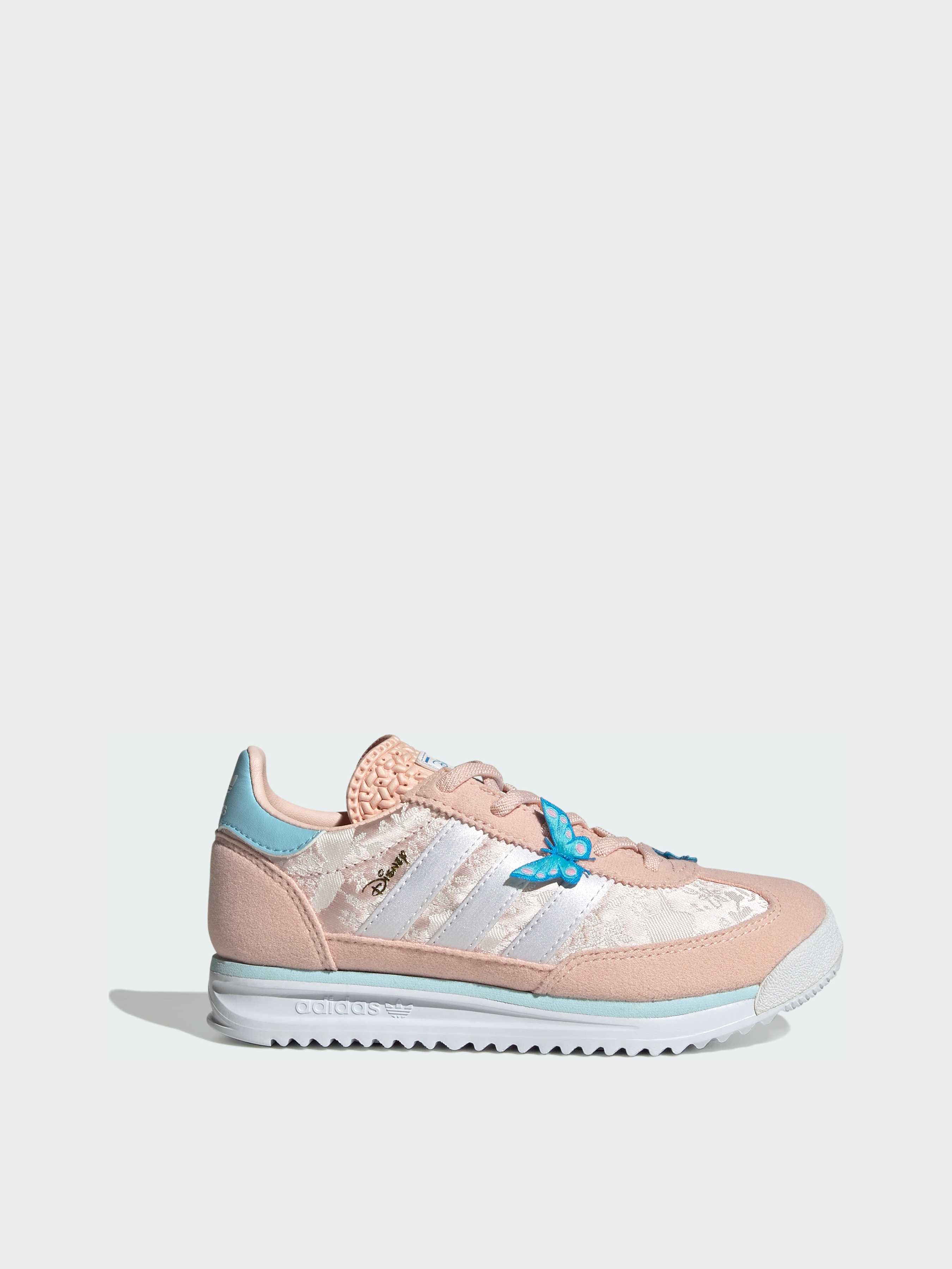 Дитячі Кросівки повсякденні adidas x Disney (IH9360) колір рожевий, матеріал текстиль