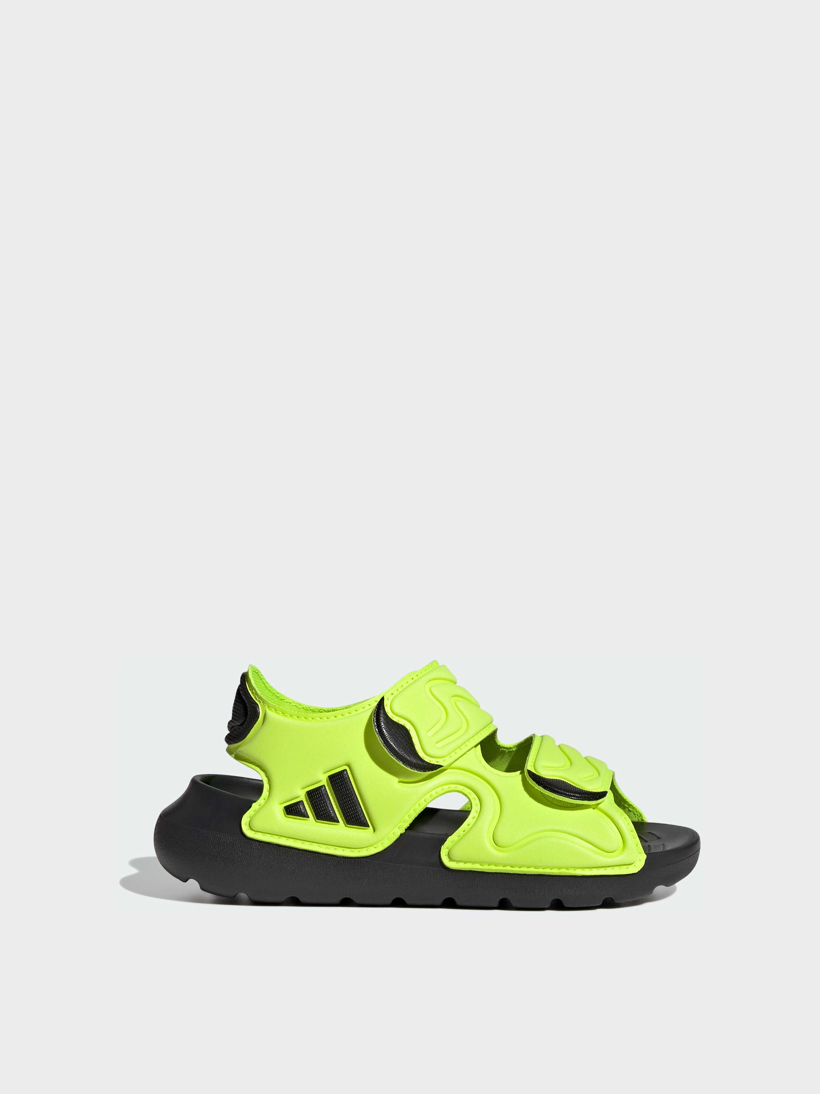 Дитячі Сандалії adidas  (JS2431) колір зелений, матеріал синтетичний матеріал