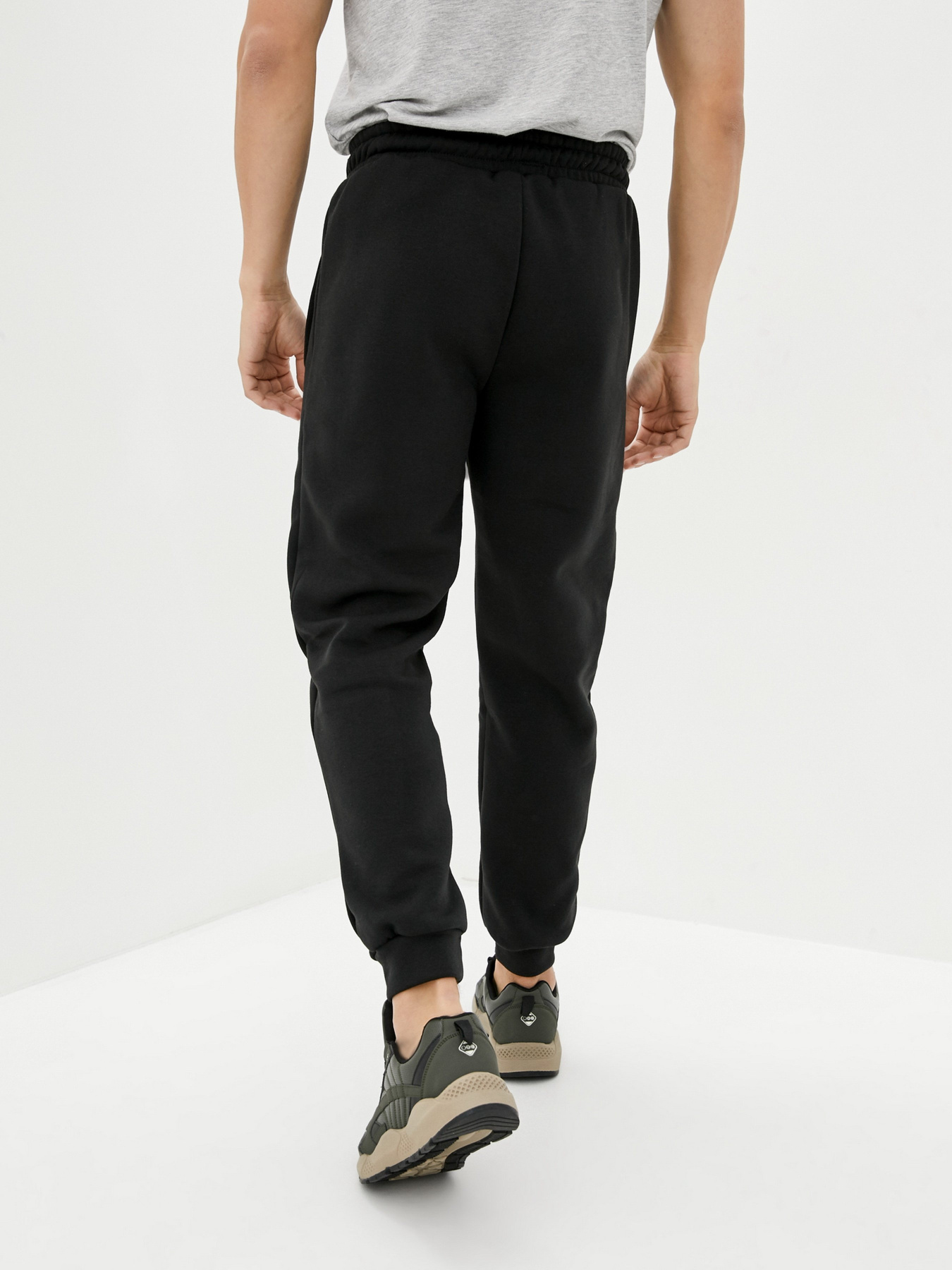 Штаны спортивные ISSA Plus модель GN-402_black Фото