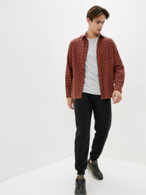 Штаны спортивные ISSA Plus модель GN-402_black Фото