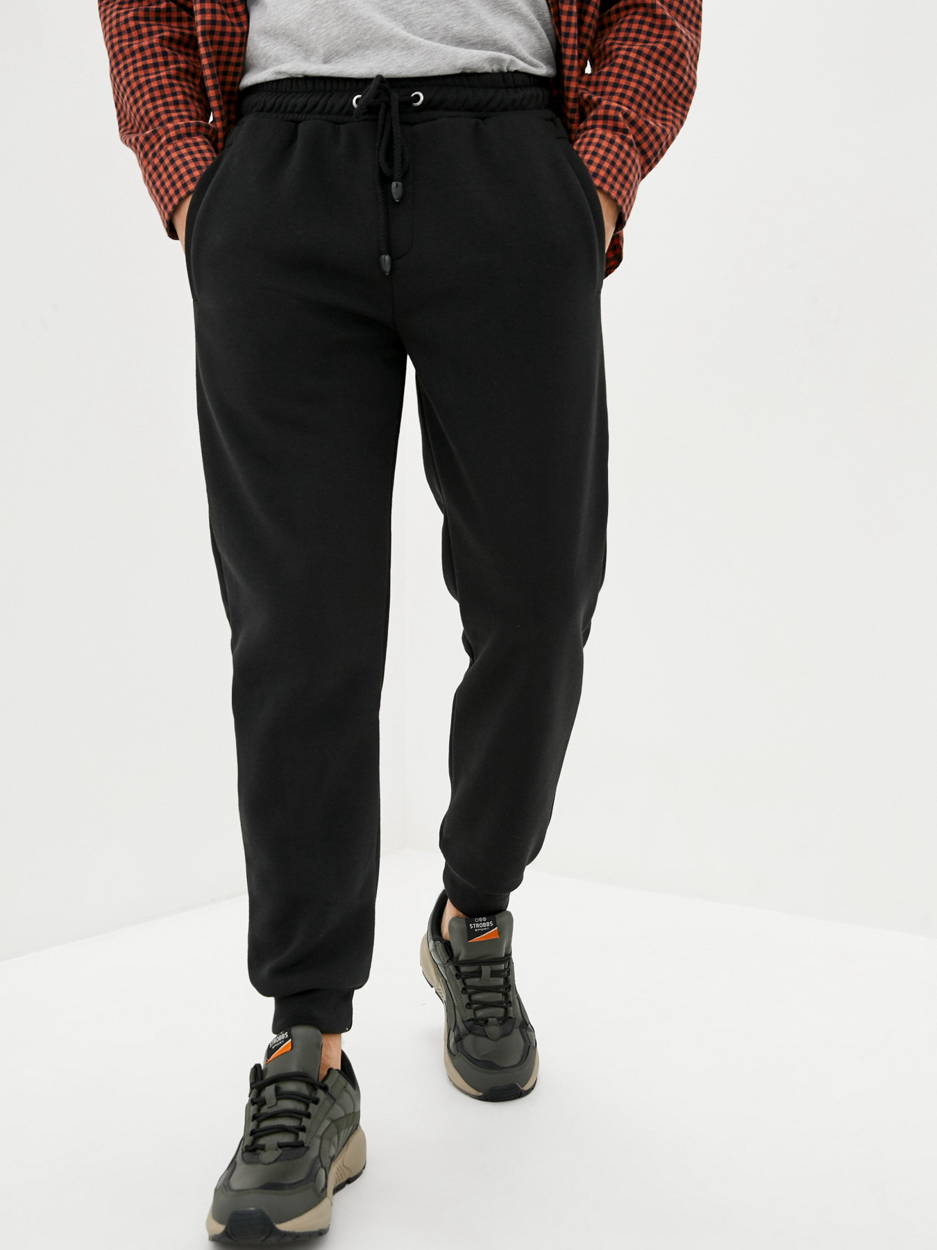 Спортивні штани ISSA Plus модель GN-402_black Фото