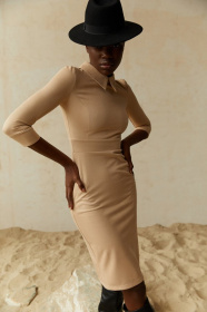 Сукня міді Gepur модель 40563 Сукня міді Gepur модель 40563 Фото