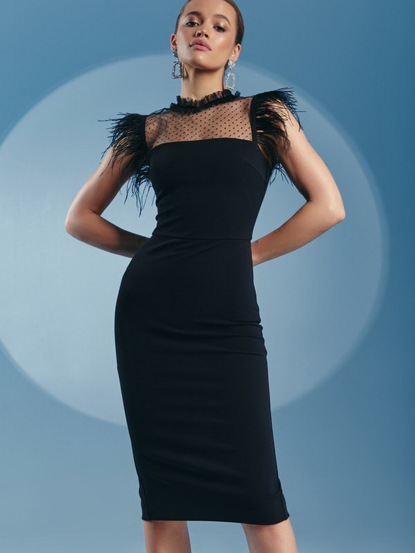 Платье миди Gepur модель 40913 Фото