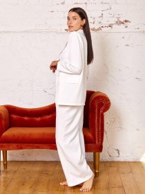 Деловой костюм ISSA Plus модель 12932_white Фото