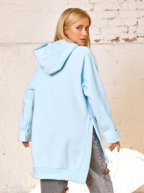 Худи ISSA Plus модель 12936_blue Фото