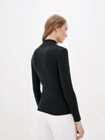 Водолазка ISSA Plus модель 9515_black Водолазка ISSA Plus модель 9515_black Фото