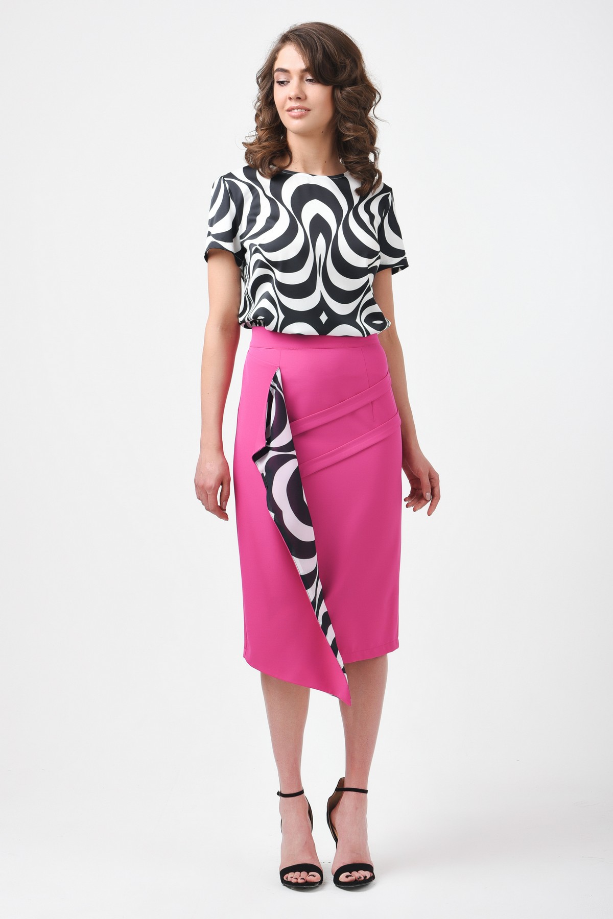 Юбка миди RicaMare модель G009-18VU Фото