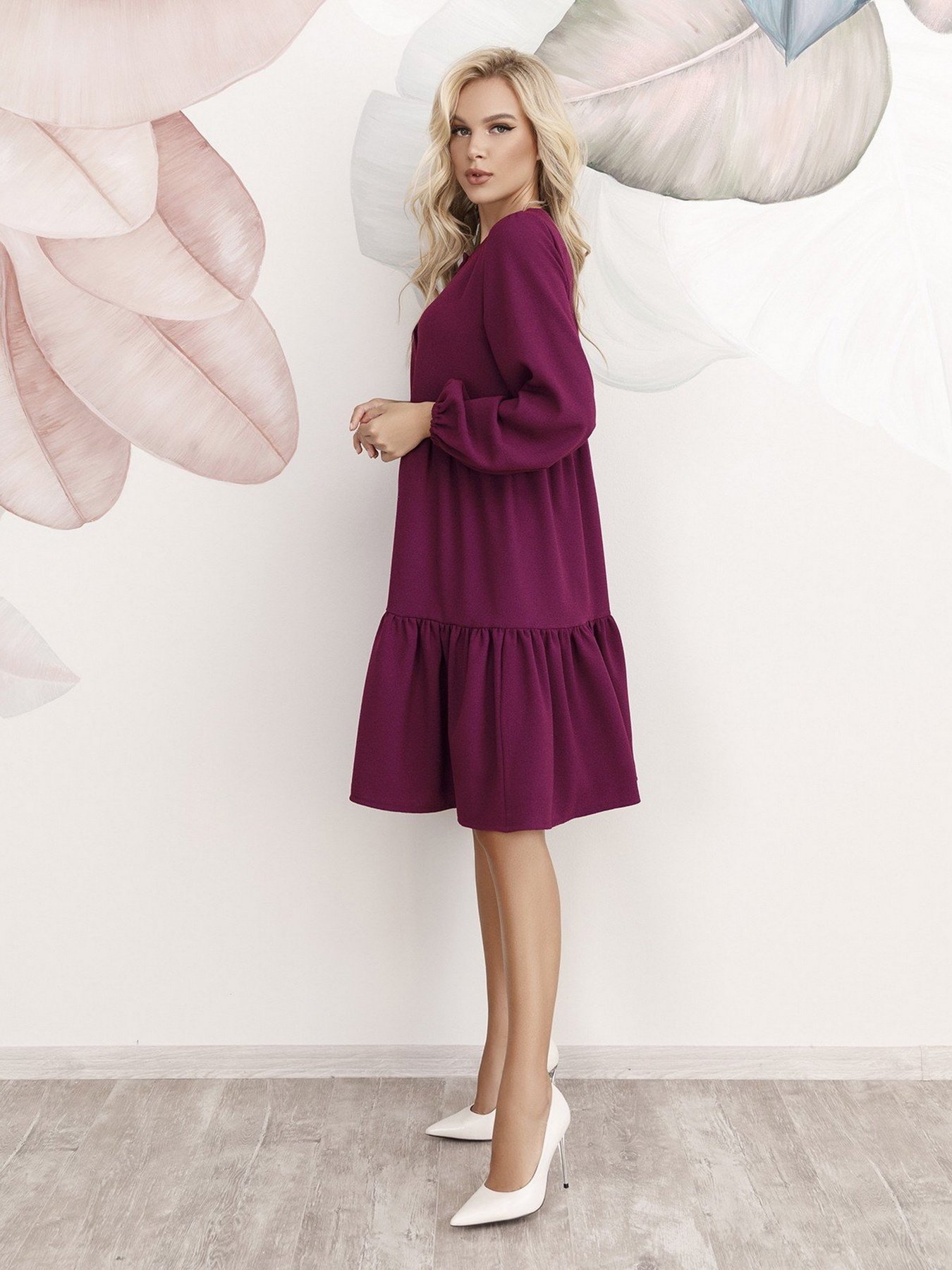 Сукні ISSA Plus модель 12252_violet Фото