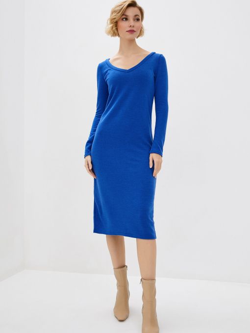 Платья ISSA Plus модель 12436_blue Фото