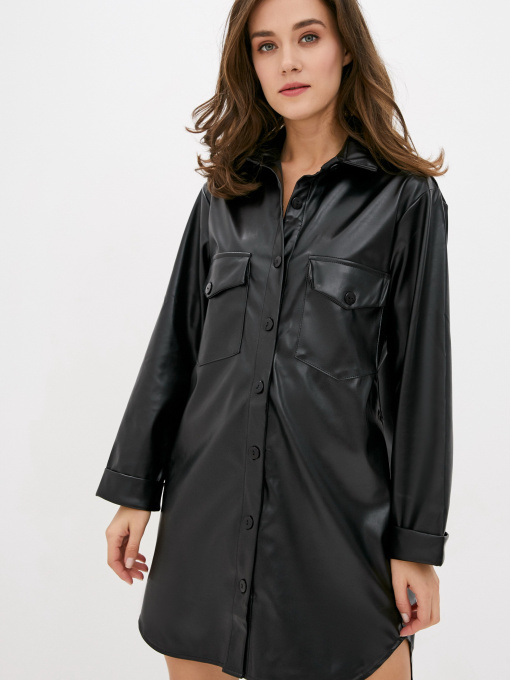 Платье мини ISSA Plus модель 11408_black Фото