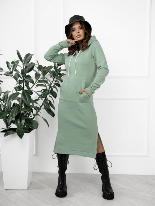 Платье миди ISSA Plus модель 11104_mint Фото