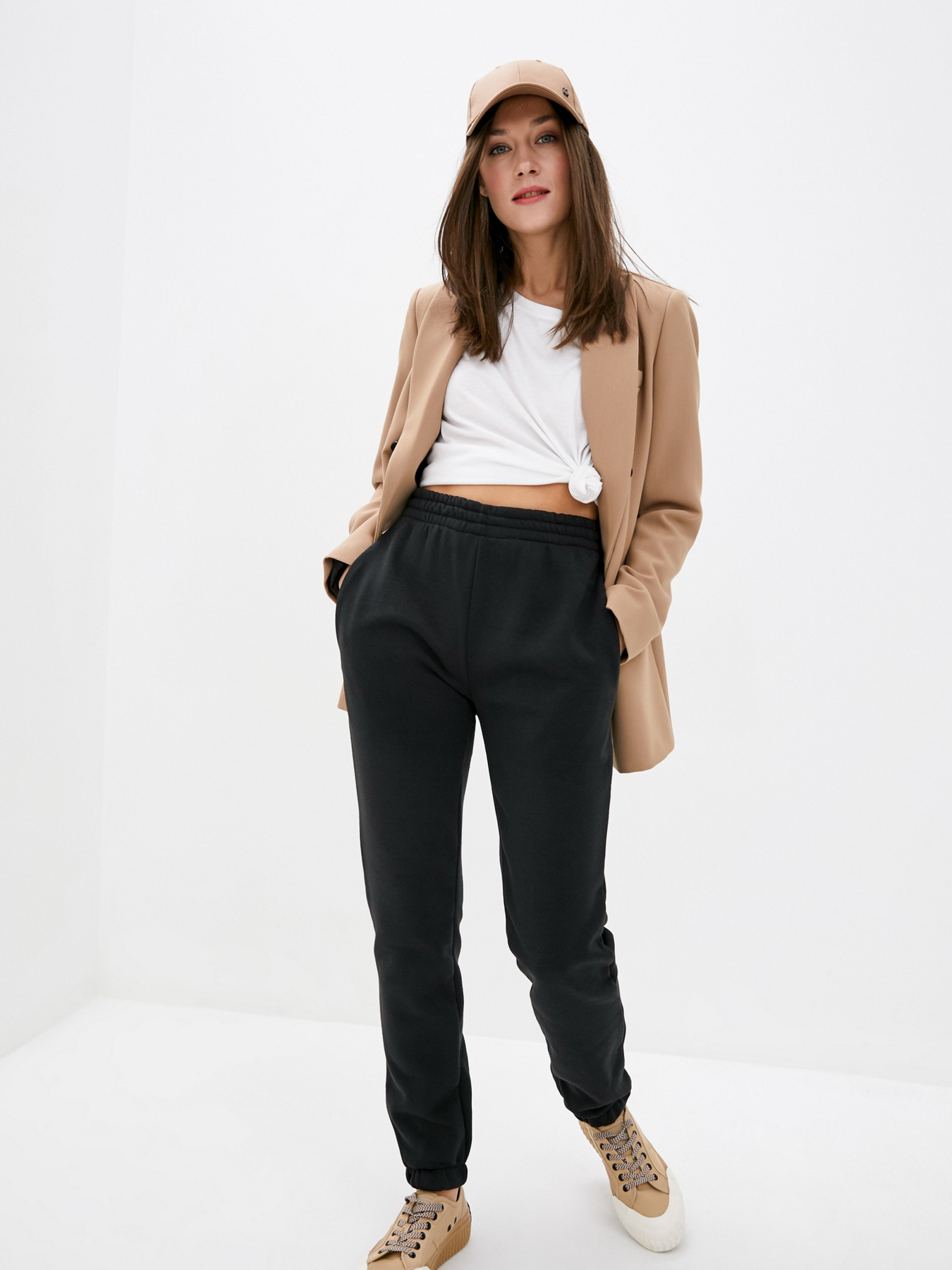 Спортивні штани ISSA Plus модель 12272_black Фото