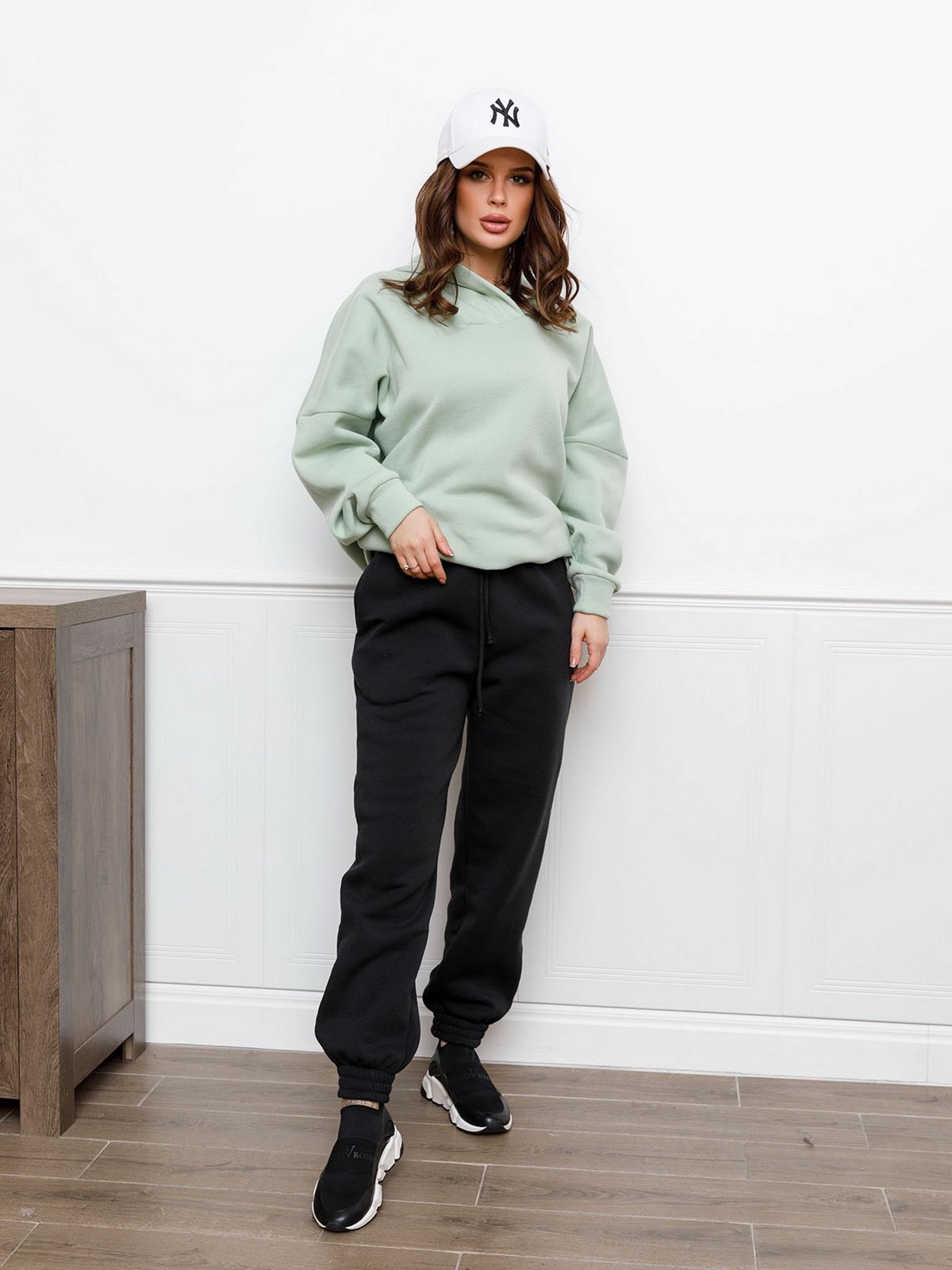 Брюки ISSA Plus модель 12330_black Фото
