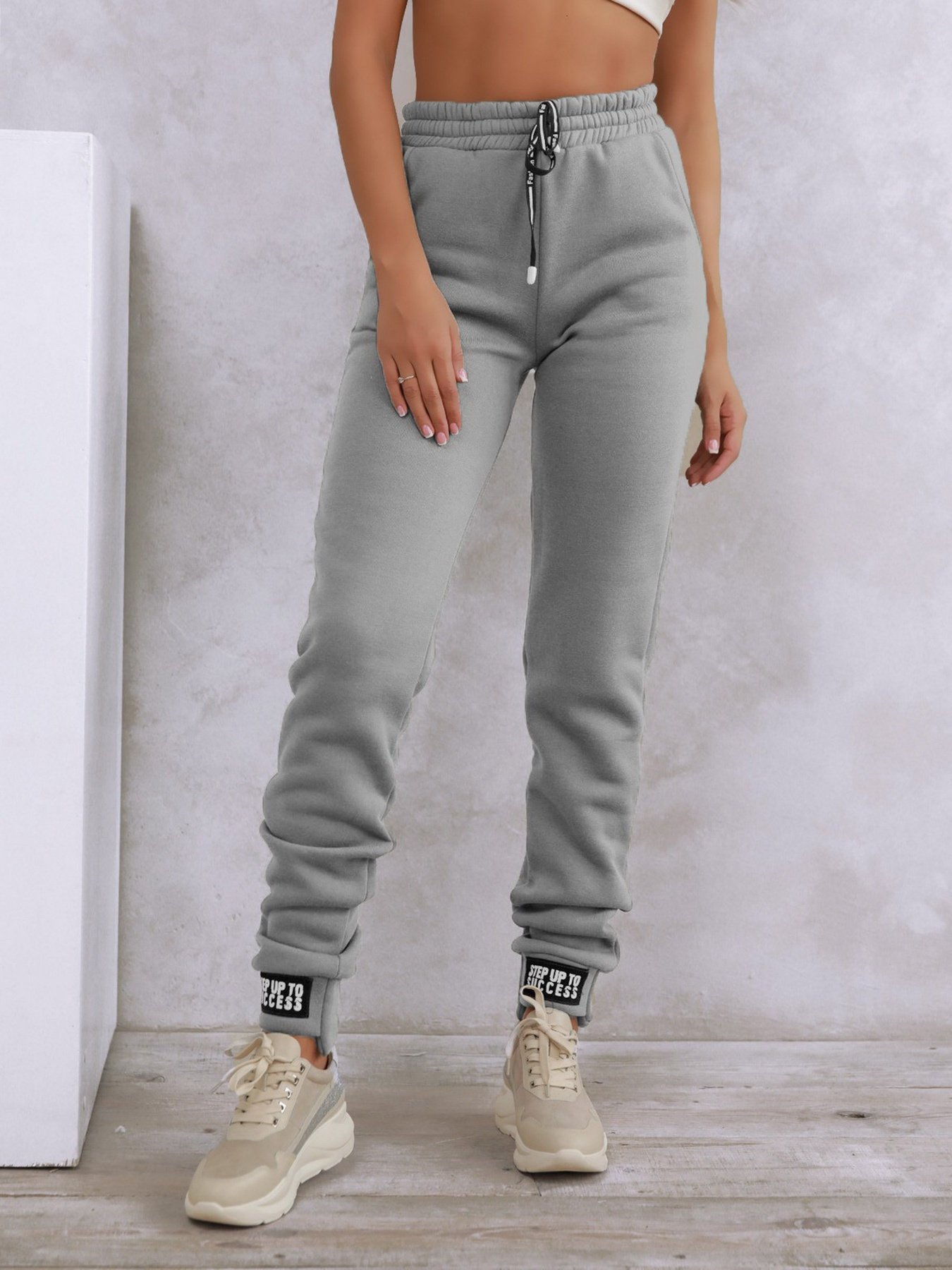 Штаны спортивные ISSA Plus модель 12285_lightgray Фото