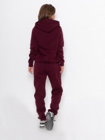 Спортивний костюм ISSA Plus модель 11088_бордовый Фото