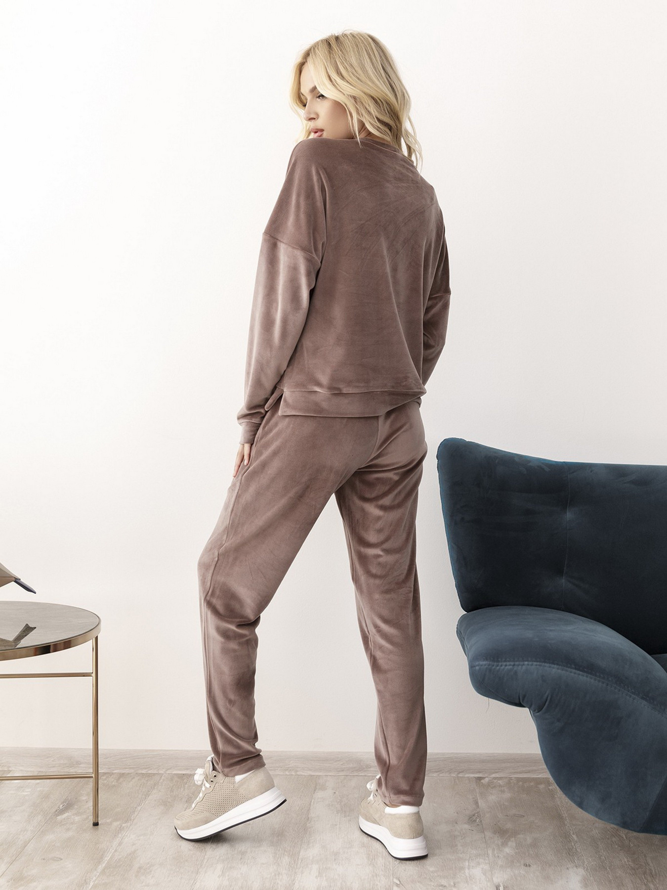 Спортивный костюм ISSA Plus модель 12251_beige Фото