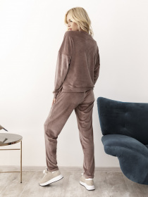 Спортивный костюм ISSA Plus модель 12251_beige Спортивный костюм ISSA Plus модель 12251_beige Фото