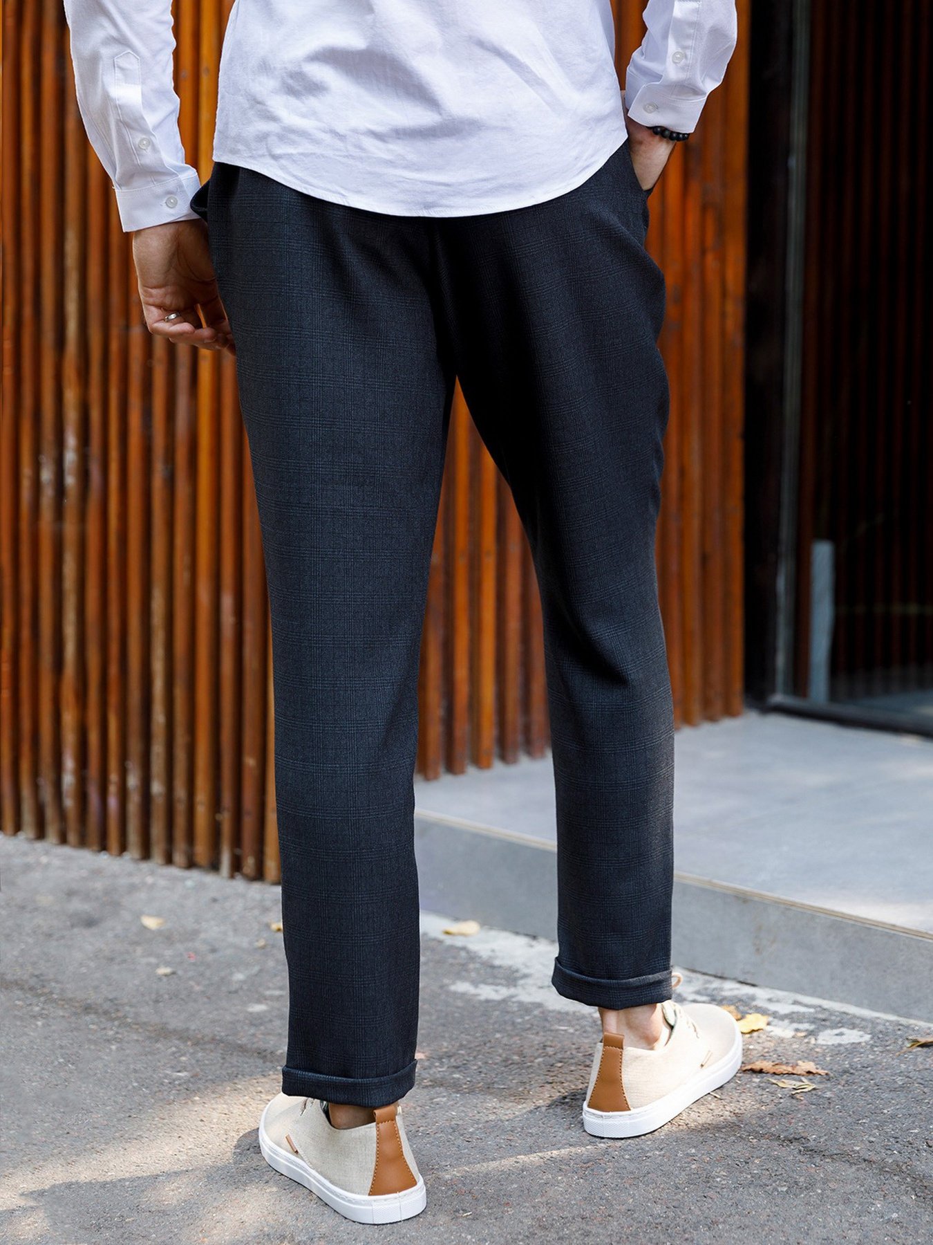 Брюки классические ISSA Plus модель SA-312_gray Фото