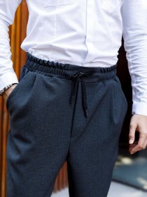 Брюки классические ISSA Plus модель SA-312_gray Фото