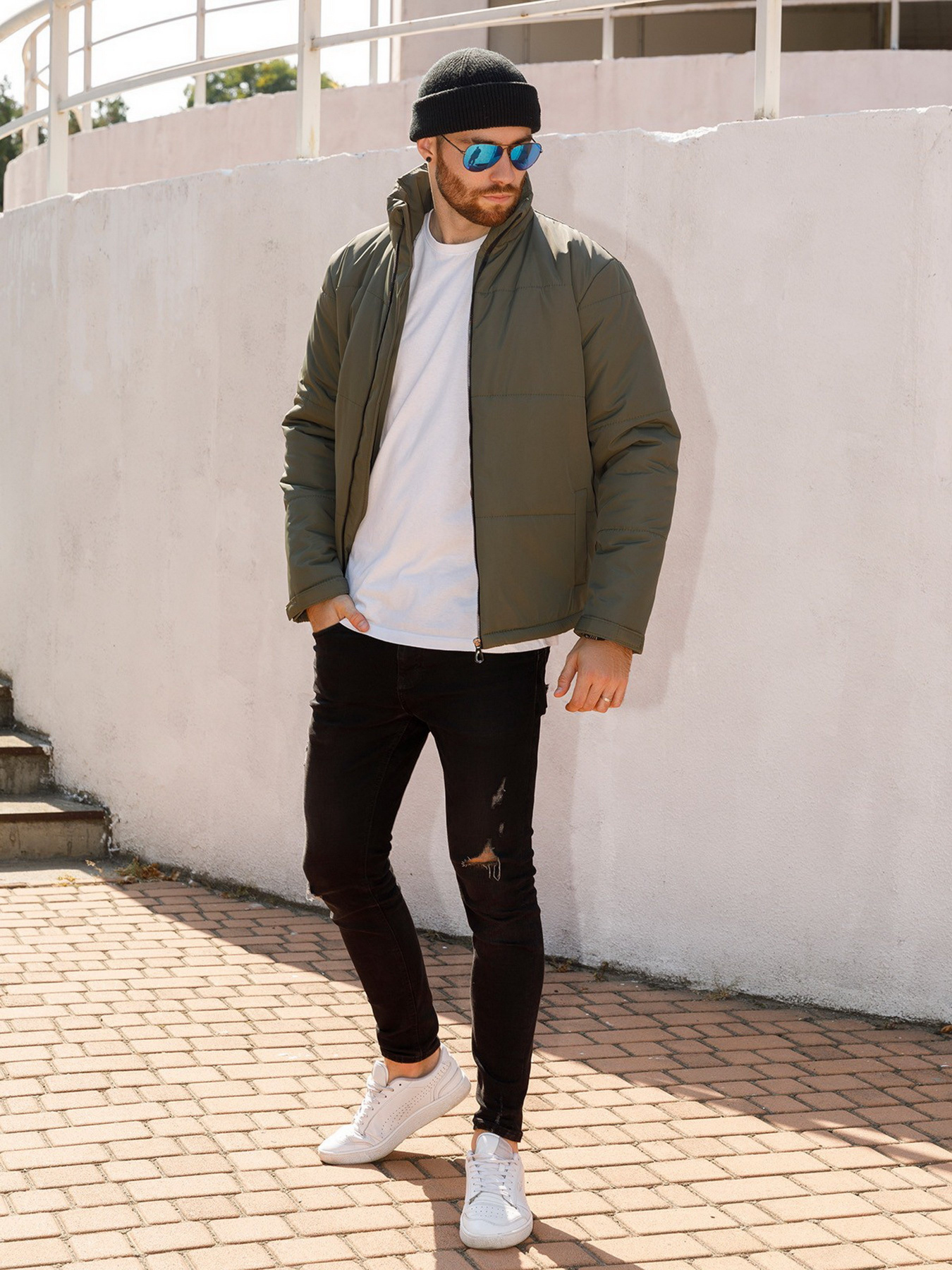 Демисезонная куртка ISSA Plus модель SA-316_hacks Фото