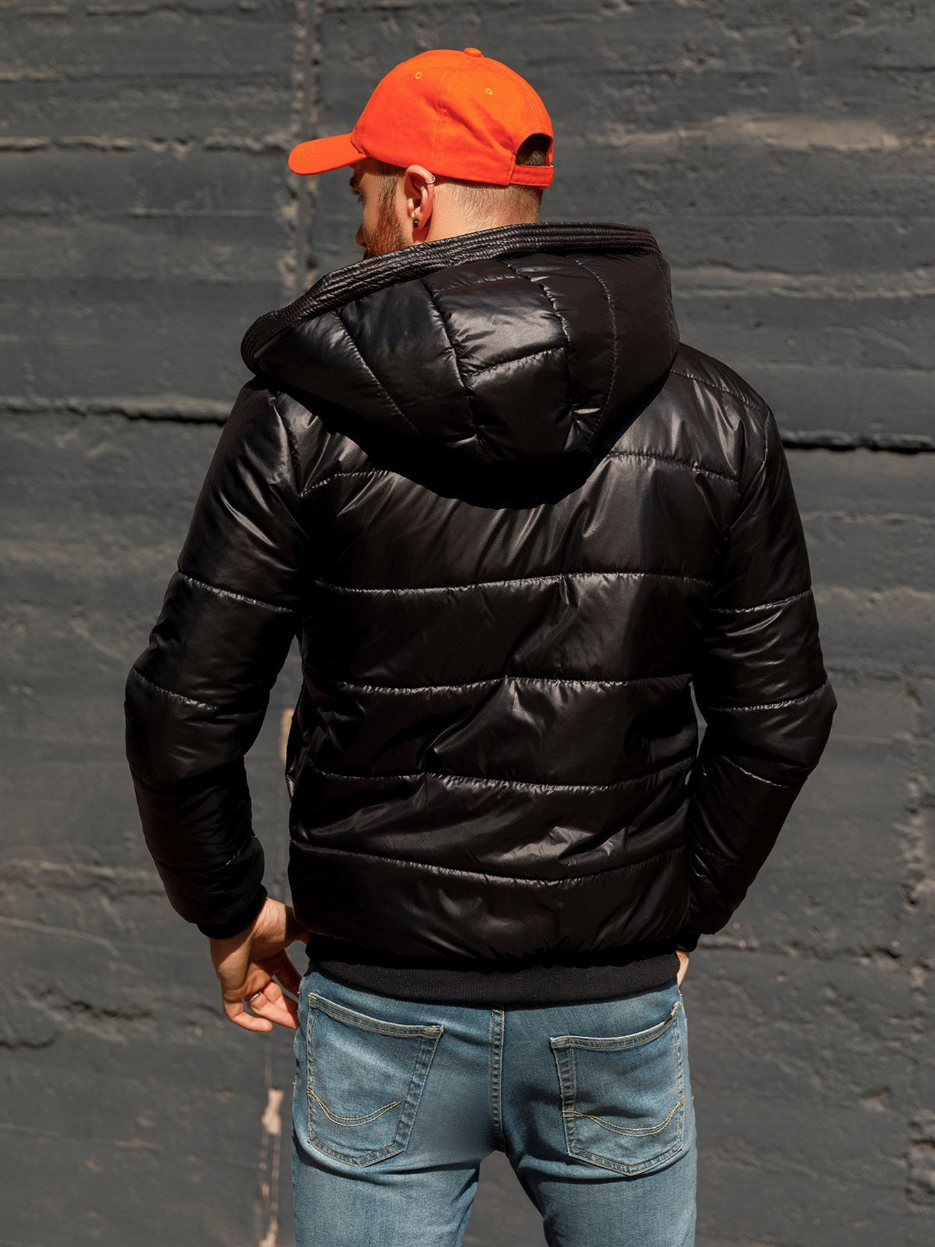 Демісезонна куртка ISSA Plus модель SA-315_black Фото