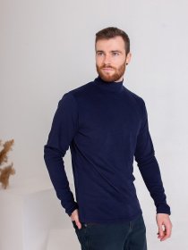 Водолазка ISSA Plus модель GN-450_blue Фото