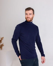 Водолазка ISSA Plus модель GN-450_blue Водолазка ISSA Plus модель GN-450_blue Фото