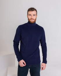 Водолазка ISSA Plus модель GN-450_blue Водолазка ISSA Plus модель GN-450_blue Фото