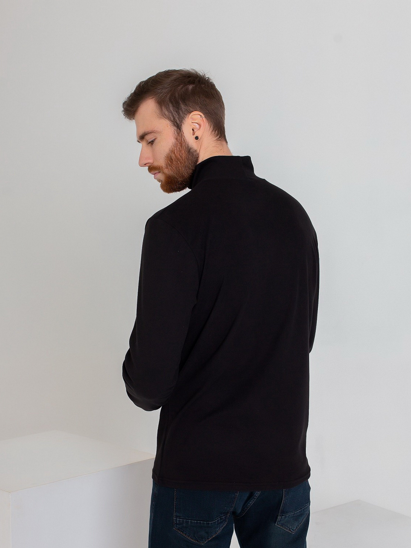 Водолазка ISSA Plus модель GN-450_black Фото