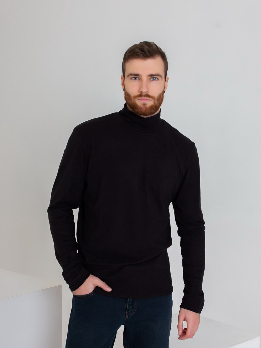 Водолазка ISSA Plus модель GN-450_black Фото