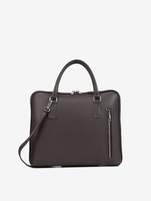 Сумка для ноутбука женская кожаная большая на молнии Regina Notte Briefcase модель 2000000276076 Фото