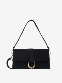 Сумка жіноча замшева крос-боді середня Regina Notte Сrossbody модель 2000000277578 Фото