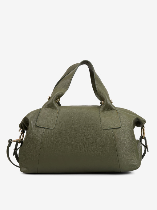 Сумка жіноча шкіряна саквояж велика Regina Notte Travel bag модель 2000000284927 Фото